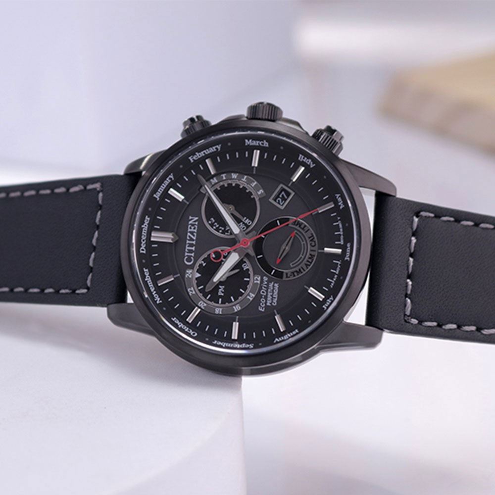 Đồng hồ Citizen 42 mm Nam BL8155-15E Màu Đen