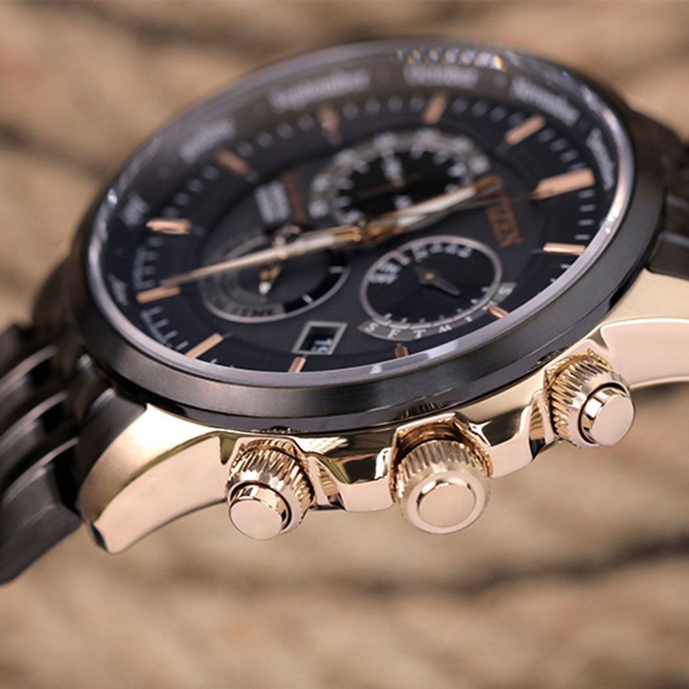 Đồng hồ Citizen 42 mm Nam BL8156-80E Màu Đen
