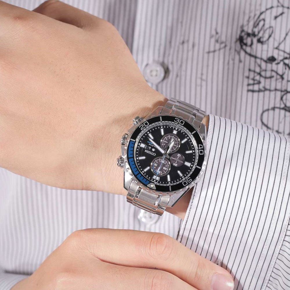 Đồng hồ Citizen 46 mm Nam CA0719-53E Màu Bạc