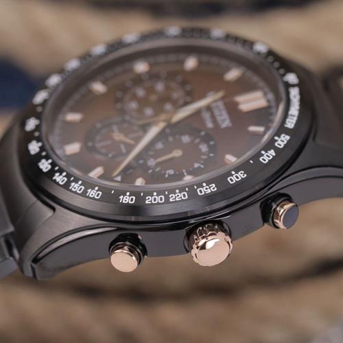 Đồng hồ Citizen 43 mm Nam CA4534-81X Màu Đen