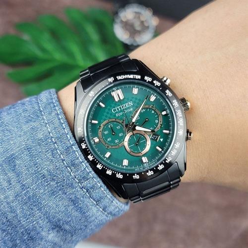 Đồng hồ Citizen 43 mm Nam CA4536-86X Màu Đen