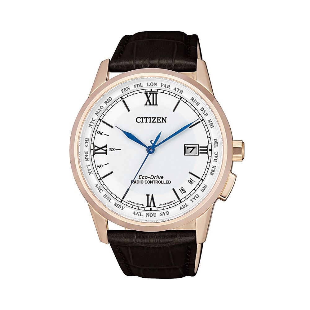 Đồng hồ Citizen 43 mm Nam CB0152-16A Màu Nâu