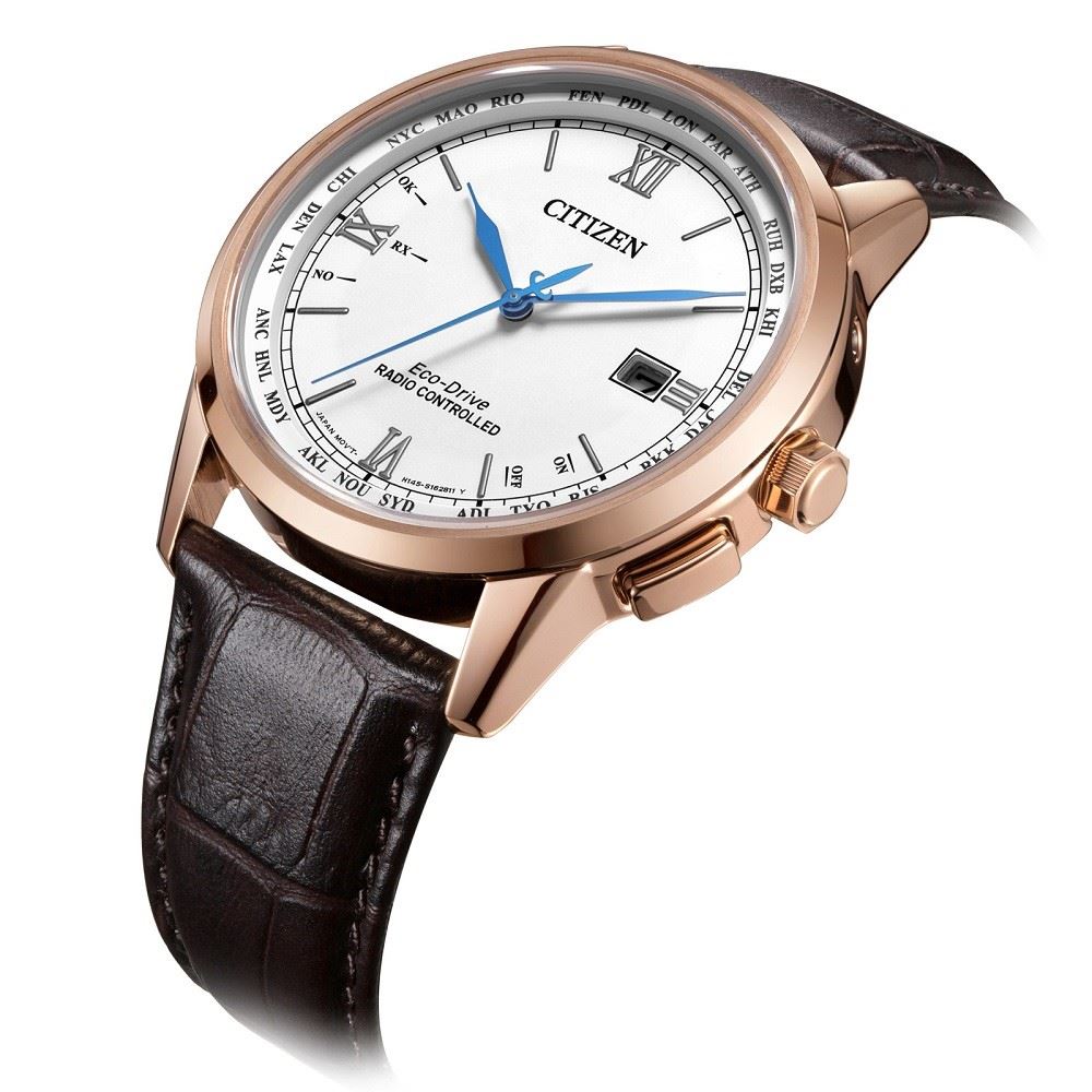Đồng hồ Citizen 43 mm Nam CB0152-16A Màu Nâu