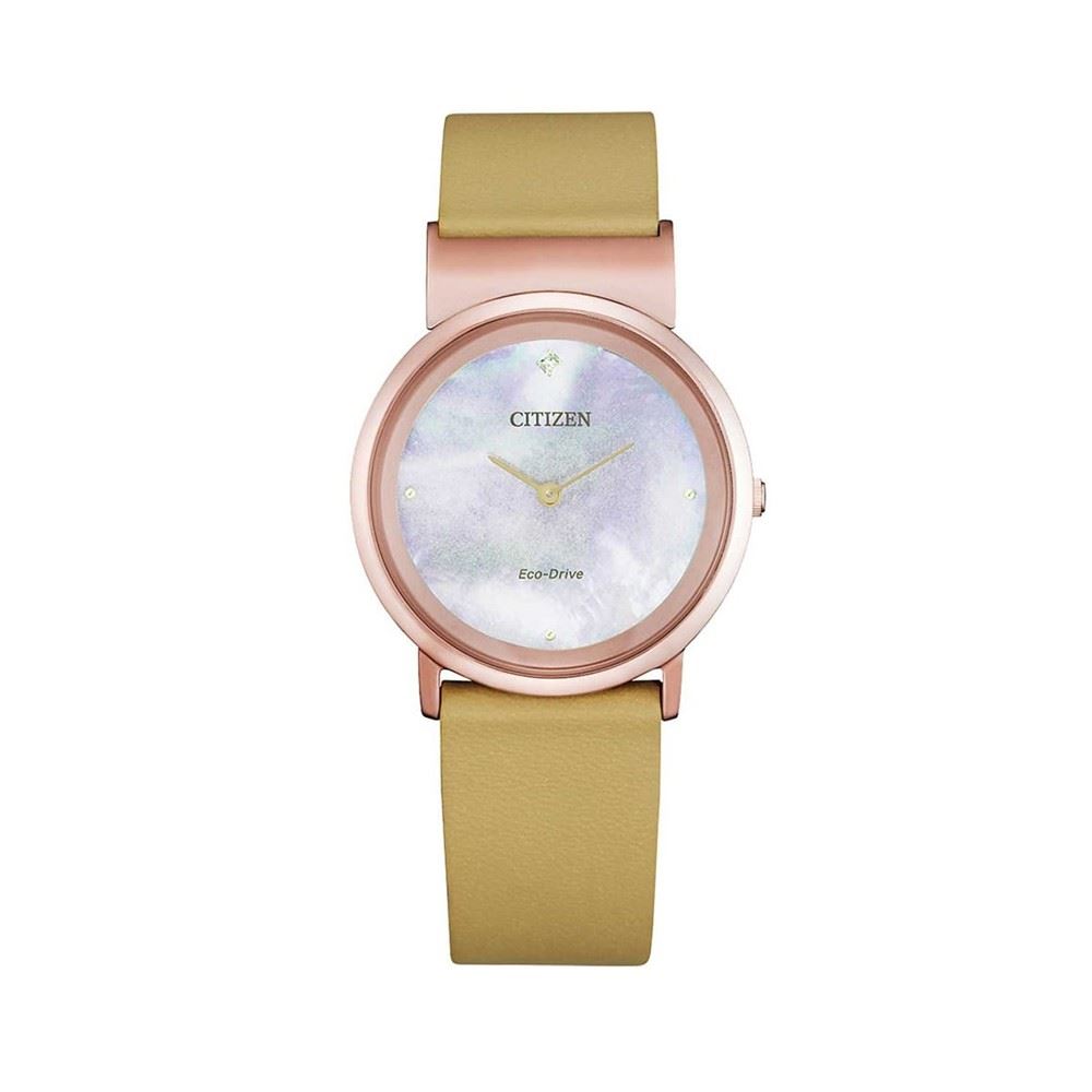 Đồng hồ Citizen 31 mm Nữ EG7073-16Y Màu Màu be