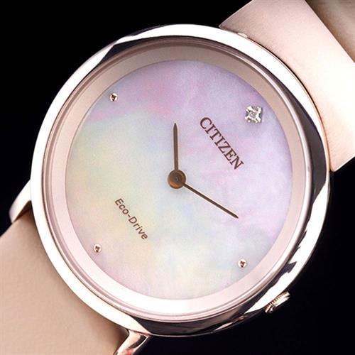 Đồng hồ Citizen 31 mm Nữ EG7073-16Y Màu Màu be