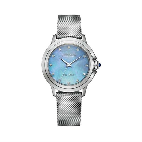 Đồng hồ Citizen 32 mm Nữ EM0790-55N Màu Bạc
