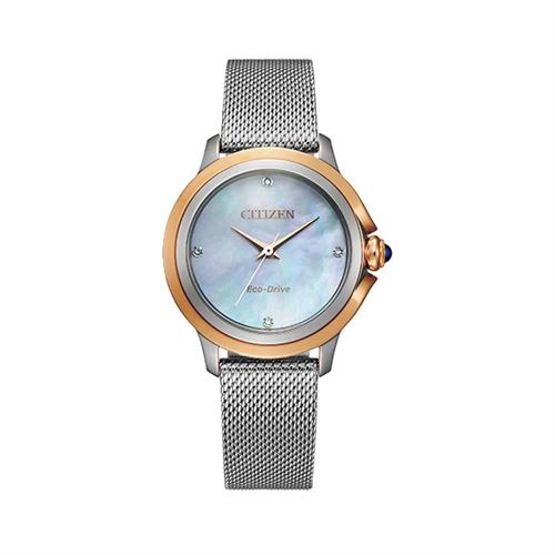 Đồng hồ Citizen 32 mm Nữ EM0796-59Y Màu Bạc