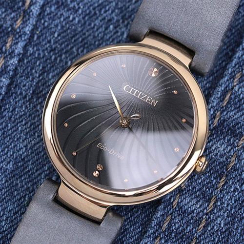 Đồng hồ Citizen 31 mm Nữ EM0853-14H Màu Xám