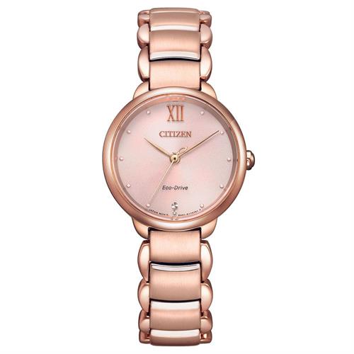 Đồng hồ Citizen 28 mm Nữ EM0922-81X Màu Vàng Hồng