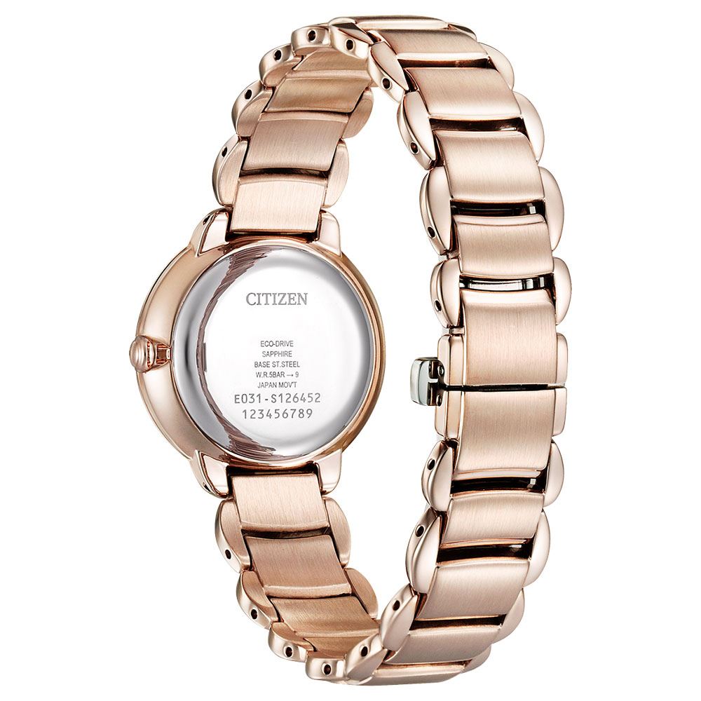Đồng hồ Citizen 28 mm Nữ EM0922-81X Màu Vàng Hồng