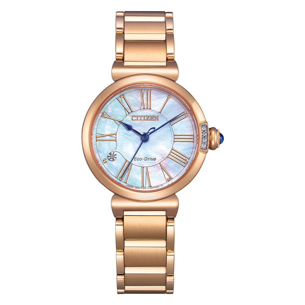 Đồng hồ Citizen 30 mm Nữ EM1063-89D Màu Vàng Hồng