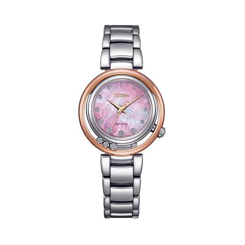 Đồng hồ Citizen 30 mm Nữ EM1114-80Y Màu Bạc