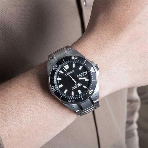 Đồng hồ Citizen 43 mm Nam NY0070-83E Màu Bạc