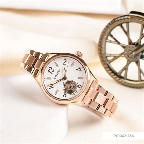 Đồng hồ Citizen 34 mm Nữ PC1002-85A Màu Vàng Hồng