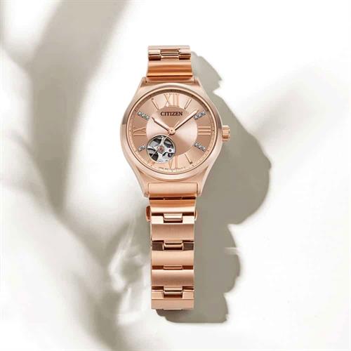 Đồng hồ Citizen 34 mm Nữ PC1003-58X Màu Vàng Hồng