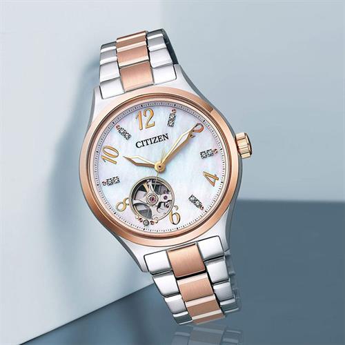 Đồng hồ Citizen 34 mm Nữ PC1006-84D Màu Màu kết hợp