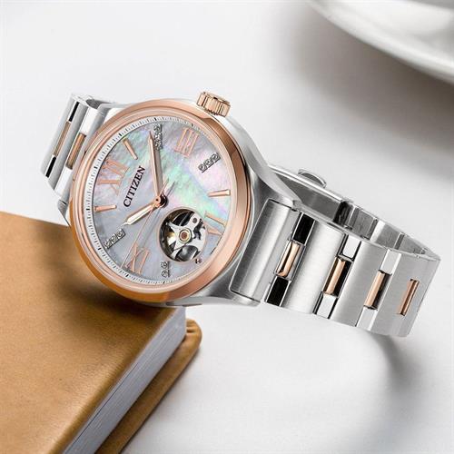 Đồng hồ Citizen 34 mm Nữ PC1009-51D Màu Màu kết hợp