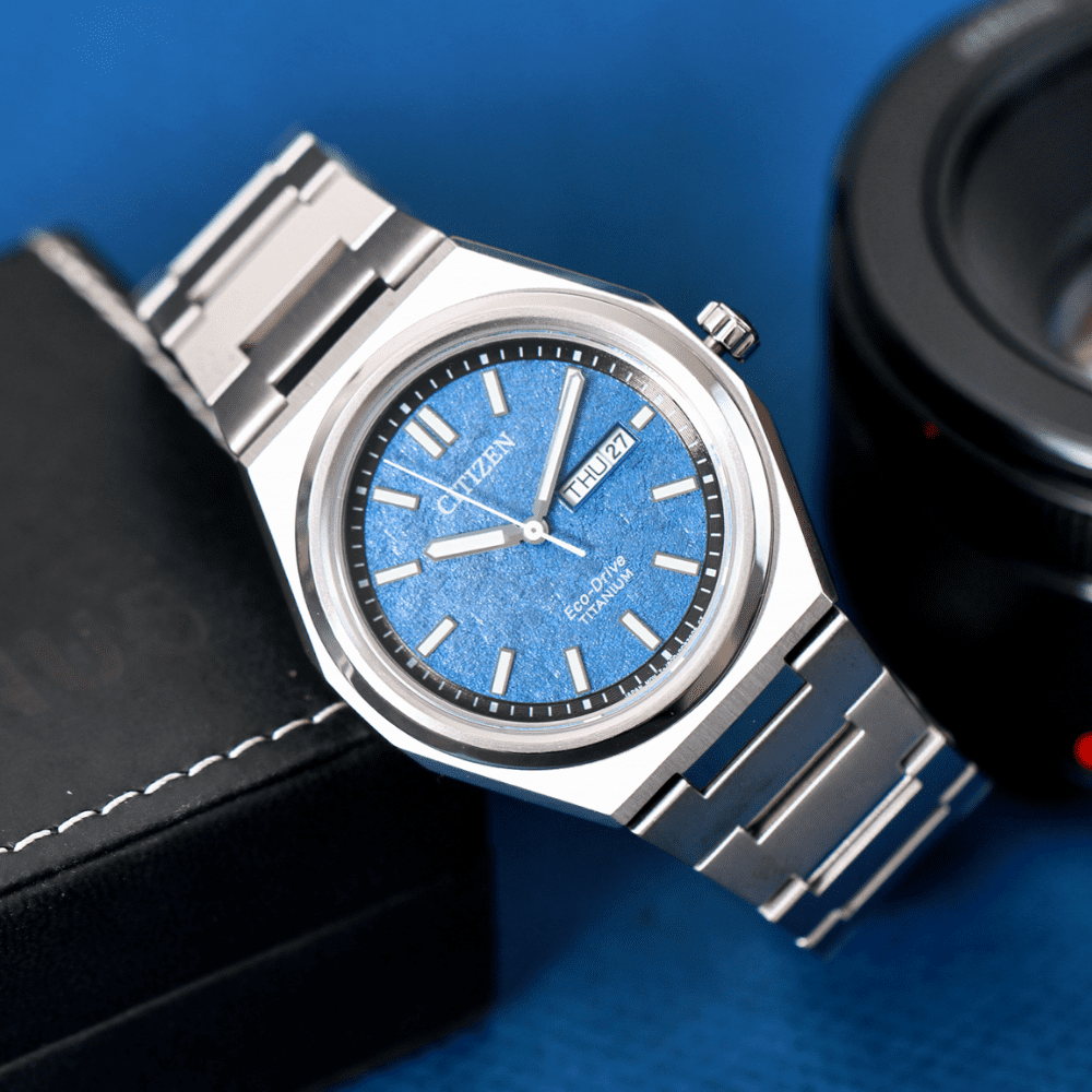 Đồng hồ CITIZEN 39 mm Nam AW0130-85L Màu Bạc