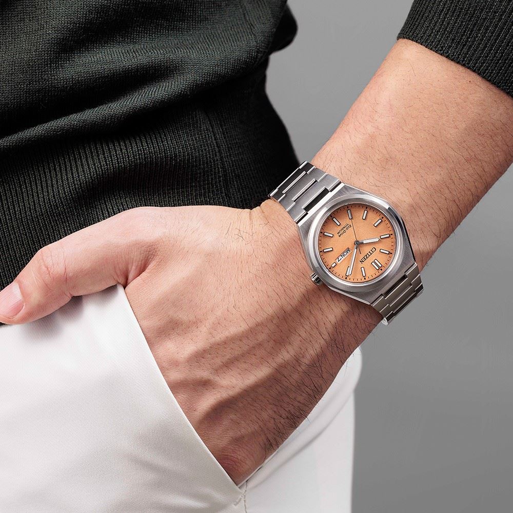 Đồng hồ CITIZEN 39 mm Nam AW0130-85Z Màu Bạc