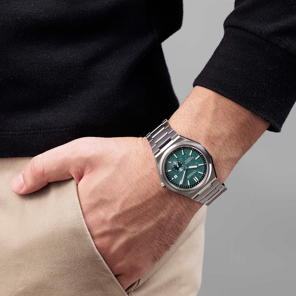 Đồng hồ CITIZEN 41 mm Nam NJ0180-80X Màu Bạc