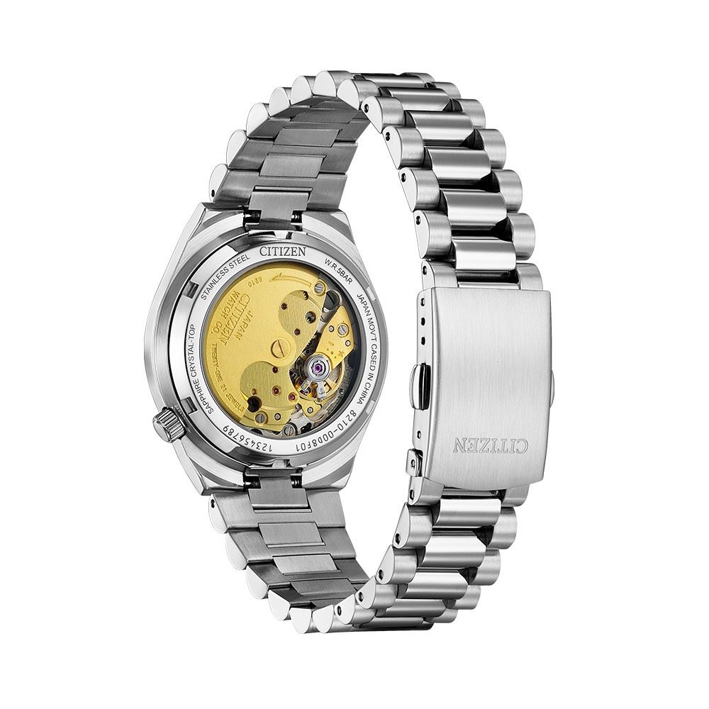 Đồng hồ CITIZEN 37 mm Unisex NJ0200-50M Màu Bạc