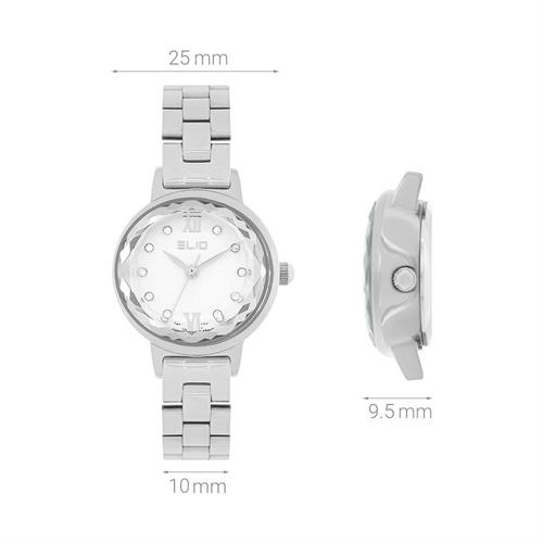 Đồng hồ Elio 25 mm Nữ ES227-01 Màu Bạc