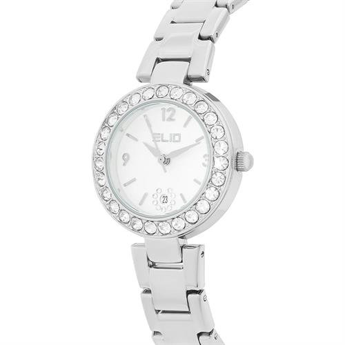 Đồng hồ Elio Starlight 28 mm Nữ ES229-01 Màu Bạc