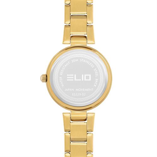 Đồng hồ Elio Starlight 28 mm Nữ ES229-02 Màu Vàng