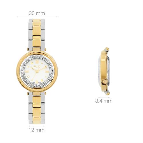 Đồng hồ Elio Sunshine 30 mm Nữ ES234-01 Màu Màu kết hợp