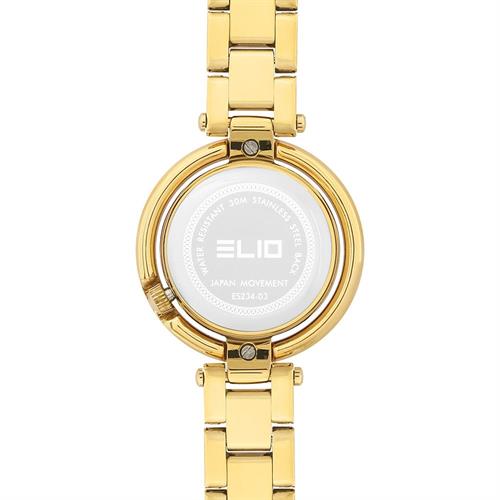 Đồng hồ Elio Sunshine 30 mm Nữ ES234-03 Màu Vàng