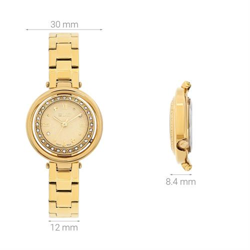 Đồng hồ Elio Sunshine 30 mm Nữ ES234-03 Màu Vàng