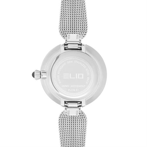 Đồng hồ Elio Sunshine 28 mm Nữ ES236-01 Màu Bạc