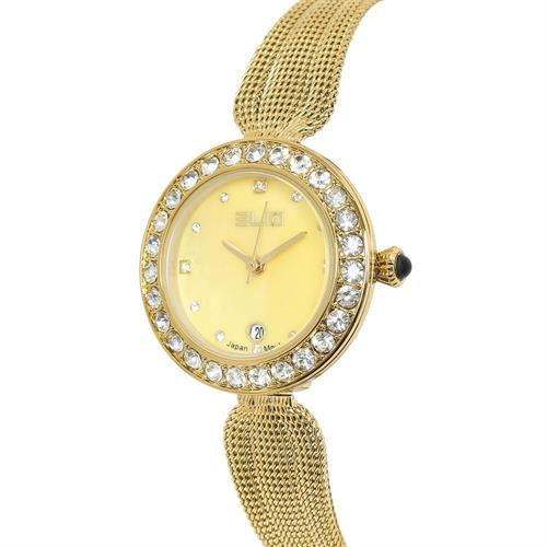 Đồng hồ Elio Sunshine 28 mm Nữ ES236-02 Màu Vàng