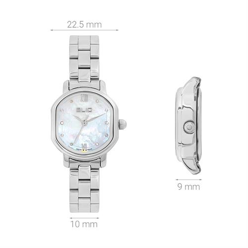 Đồng hồ Elio Elegant Lady 22.5 mm Nữ ES237-01 Màu Bạc