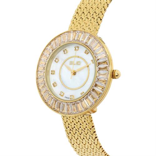 Đồng hồ Elio 33 mm Nữ ES242-03 Màu Vàng