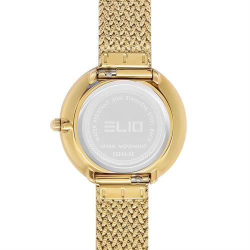Đồng hồ Elio 33 mm Nữ ES242-03 Màu Vàng
