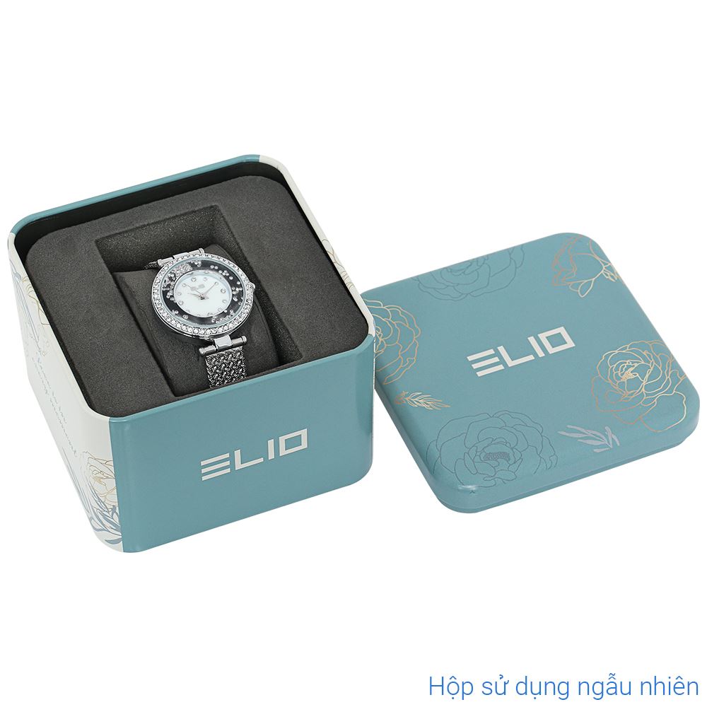 Đồng hồ Elio 30 mm Nữ ES244-02 Màu Bạc
