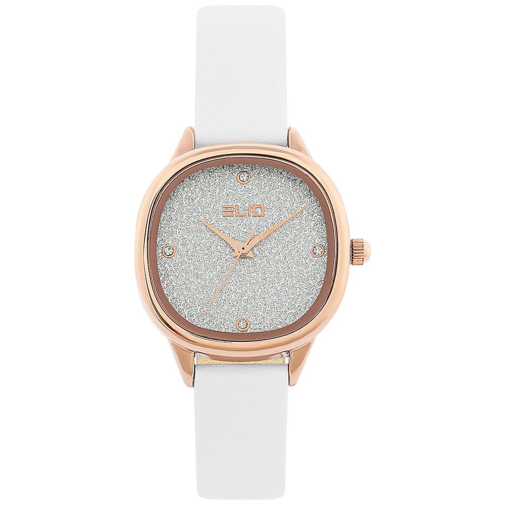 Đồng hồ Elio Starlight 28 mm Nữ EL158-03 Màu Trắng