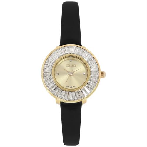 Đồng hồ Elio 28 mm Nữ EL177-01 Màu Đen
