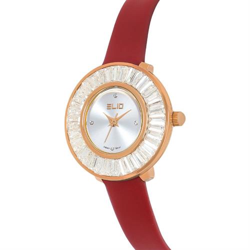 Đồng hồ Elio 28 mm Nữ EL177-02 Màu đỏ