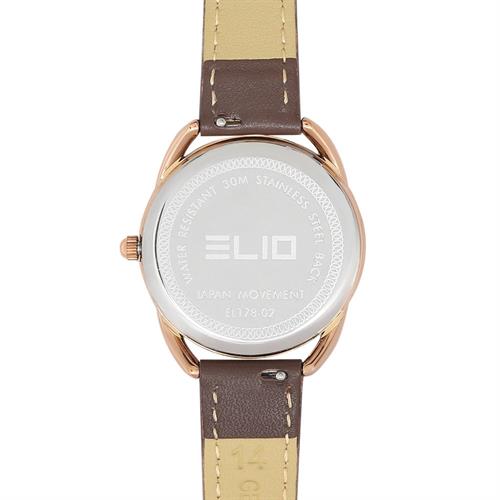 Đồng hồ Elio 32 mm Nữ EL178-02 Màu Nâu