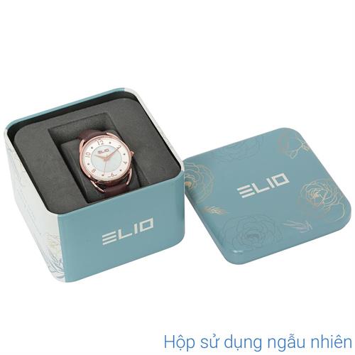 Đồng hồ Elio 32 mm Nữ EL178-02 Màu Nâu