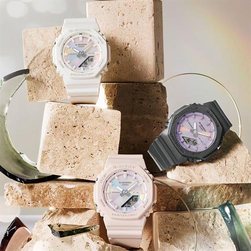 Đồng hồ G-Shock 40.2 mm Nữ GMA-P2100PC-1ADR Màu Đen