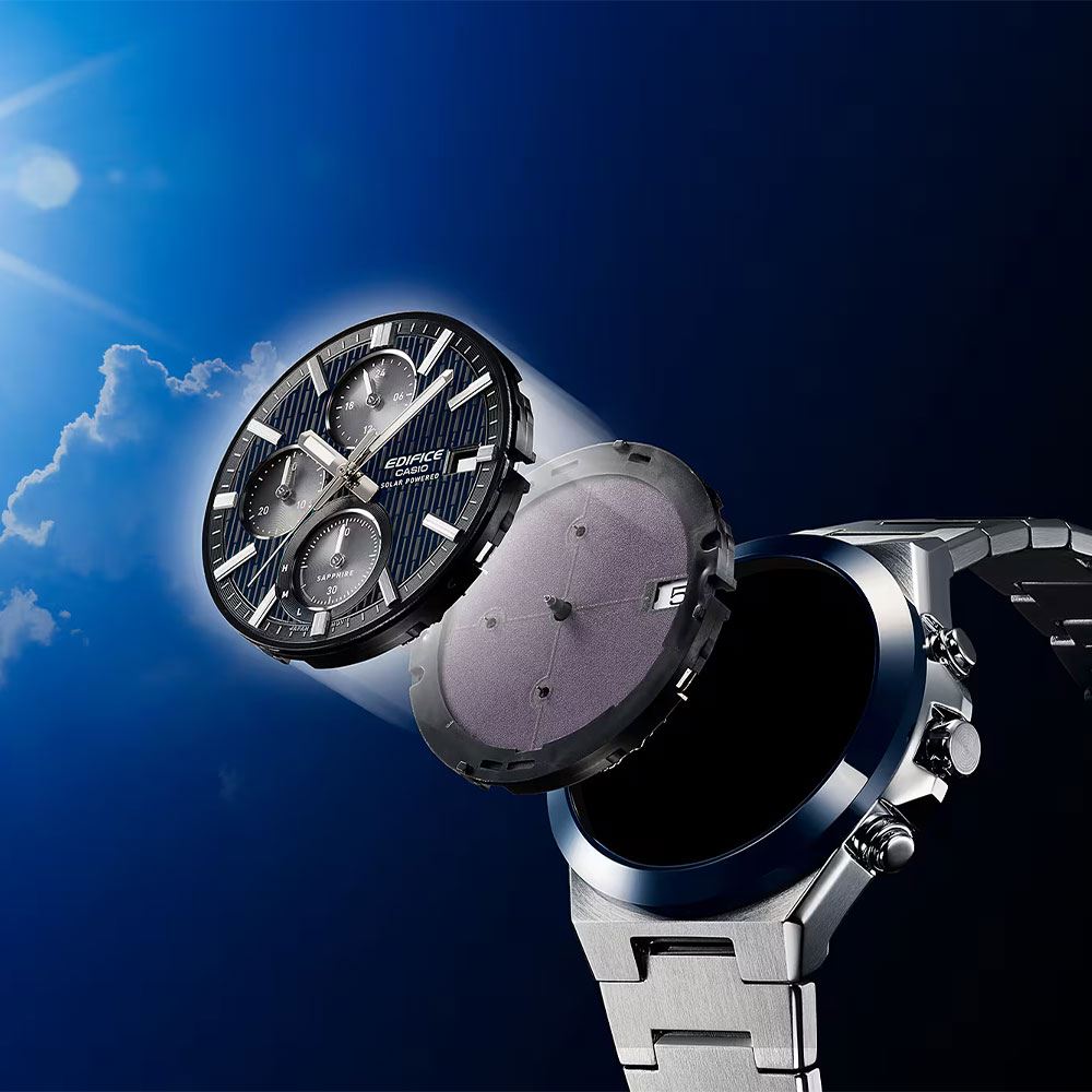 Đồng hồ Edifice Casio 40.9 mm Nam EFS-S650D-2ADF Màu Bạc