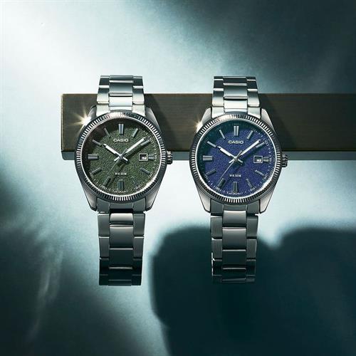 Đồng hồ Casio 38.5 mm Nam MTP-1302DA-3AVDF Màu Bạc