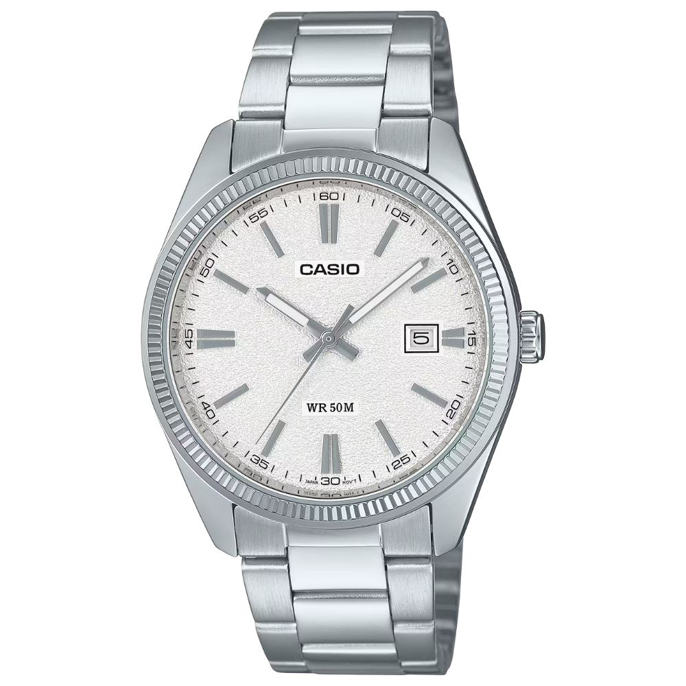 Đồng hồ Casio Timeless 38.5 mm Nam MTP-1302DA-7AVDF Màu Bạc