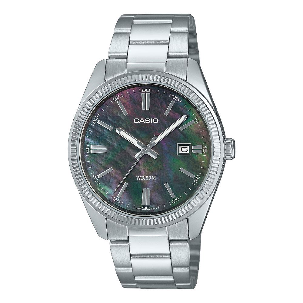 Đồng hồ Casio Timeless 38.5 mm Nam MTP-1302DS-1AVDF Màu Bạc