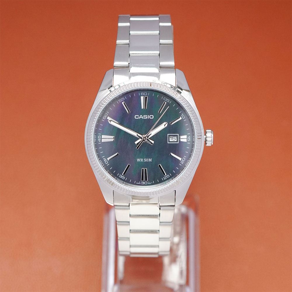 Đồng hồ Casio Timeless 38.5 mm Nam MTP-1302DS-1AVDF Màu Bạc
