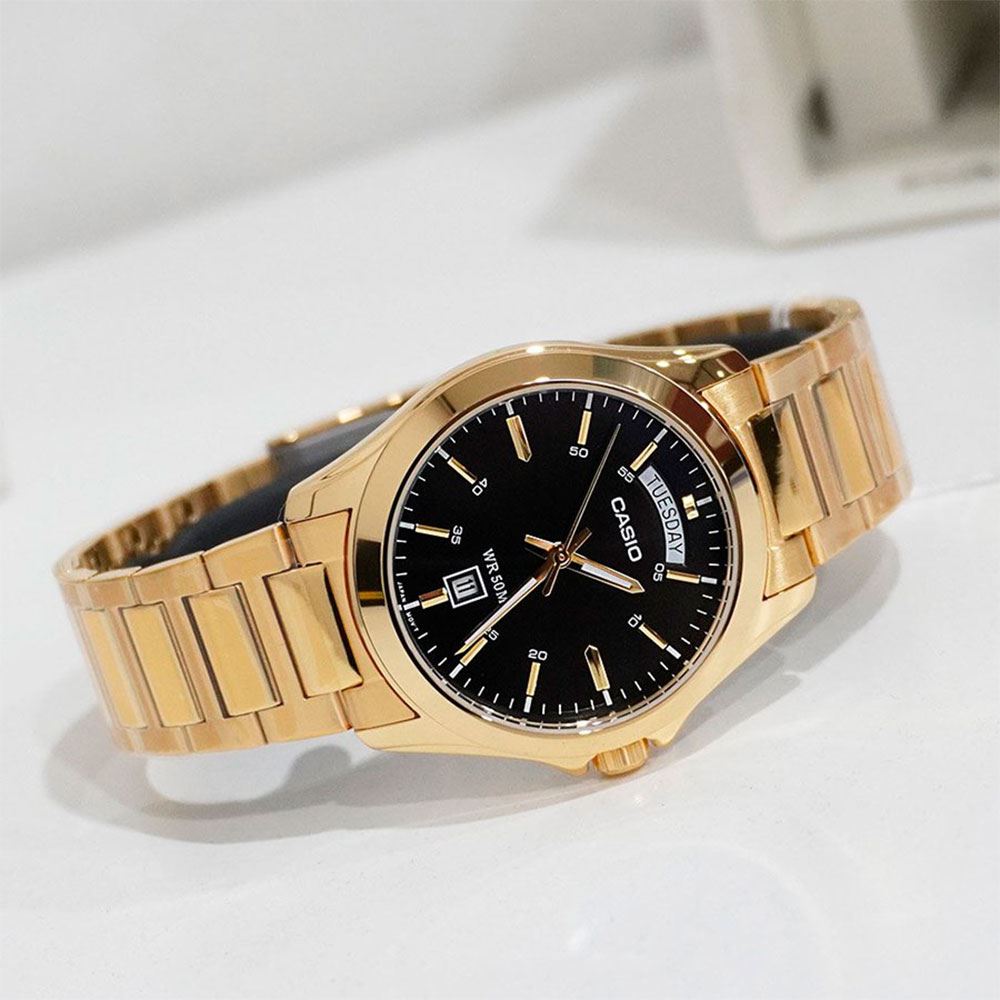 Đồng hồ Casio Timeless 39.8 mm Nam MTP-1370G-1AVDF Màu Vàng