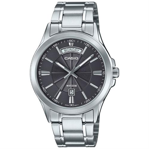 Đồng hồ Casio 39.9 mm Nam MTP-1381D-8AVDF Màu Bạc